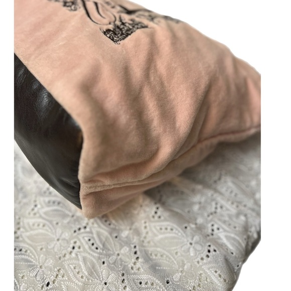 Vintage Juicy Couture Pink Tote Bag Purse - Picture 5 of 13